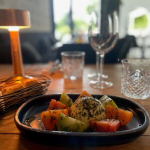 La burrata crémeuse